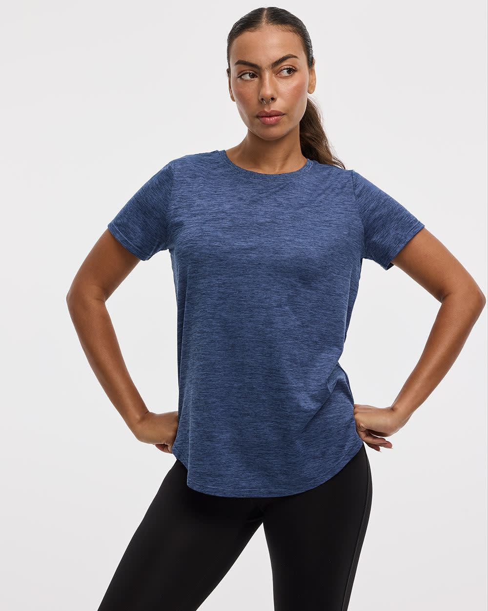 Short-Sleeve Crew-Neck Tee - DRY-LUX (R) Hyba Essentials - Image 7
