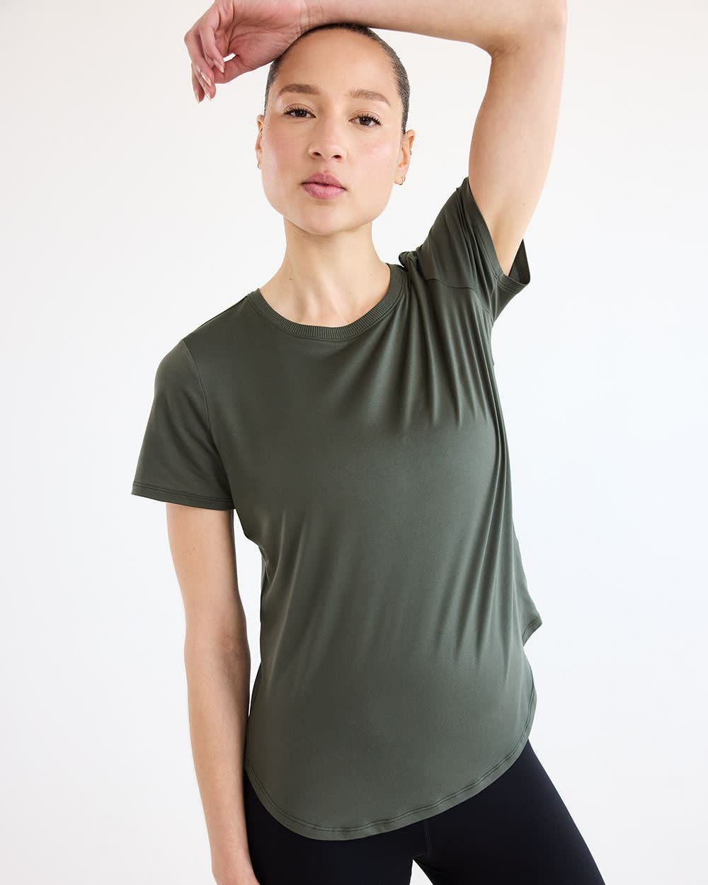Short-Sleeve Crew-Neck Tee - DRY-LUX (R) Hyba Essentials - Image 21