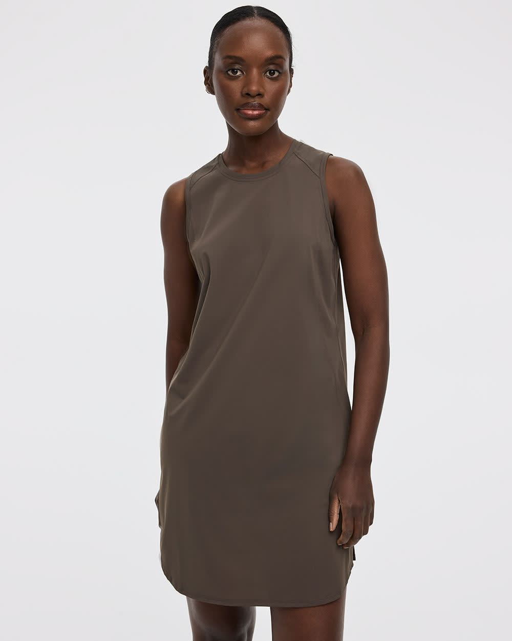 Sleeveless Crew-Neck Dress - Hyba - Image 8