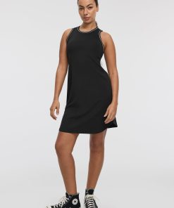 Sleeveless Crew-Neck Dress - Hyba