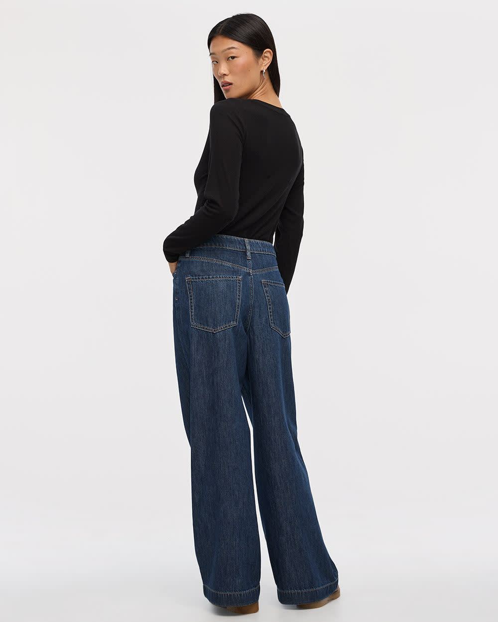 Wide-Leg High-Rise Jean - Image 22