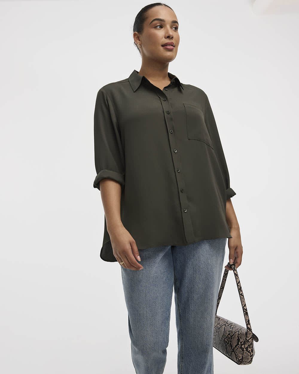 Long-Sleeve Blouse - R Essentials - Image 3