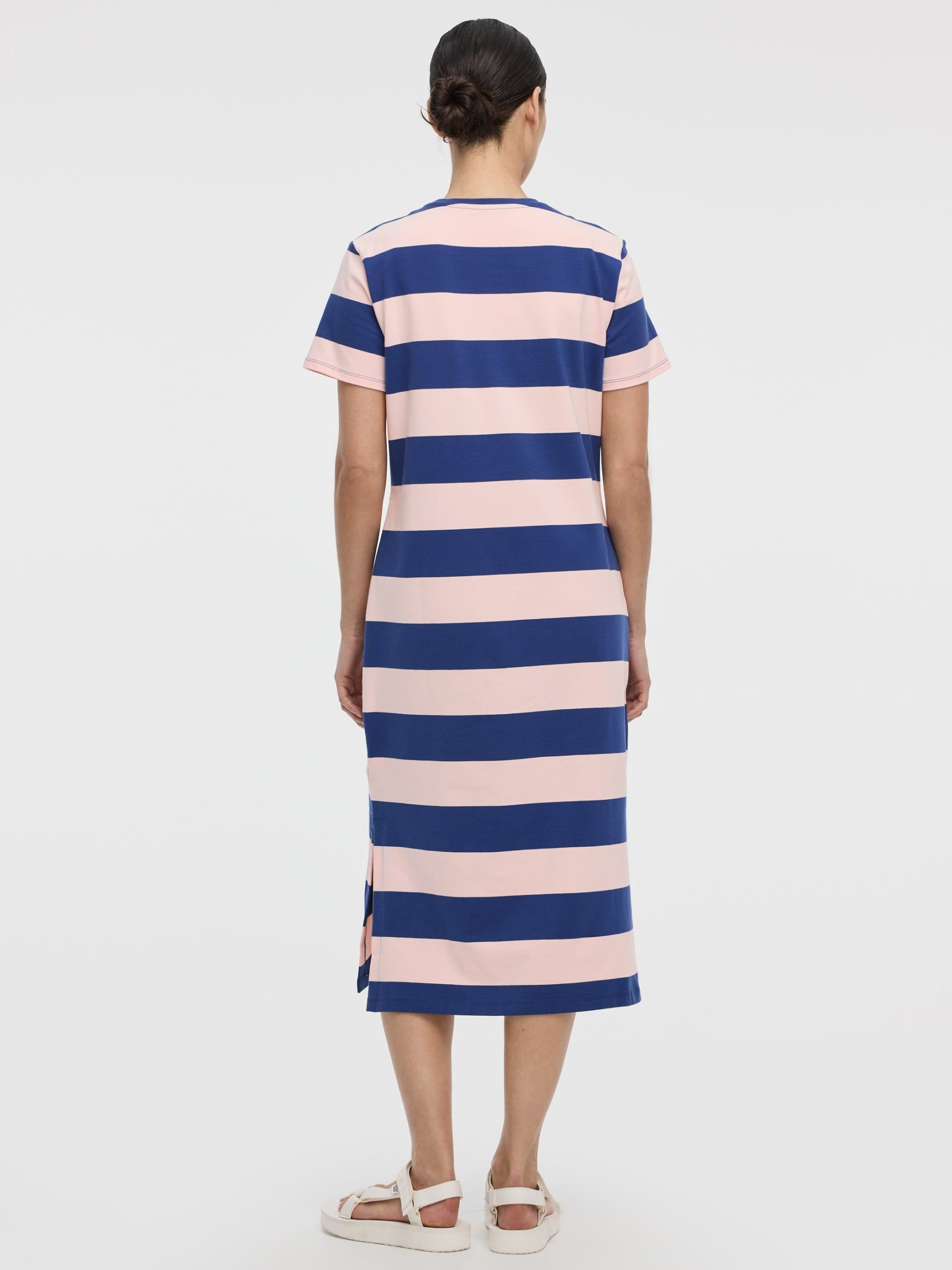 Striped T-Shirt Dress - Hyba - Image 3