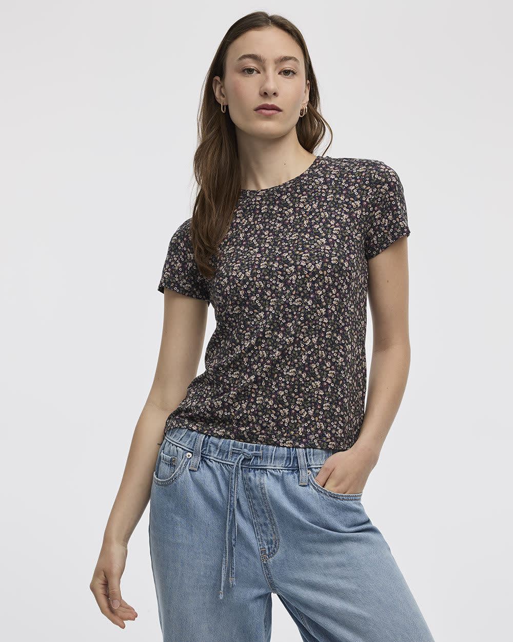 Short-Sleeve Crew-Neck Tee - R Essentials - Image 15