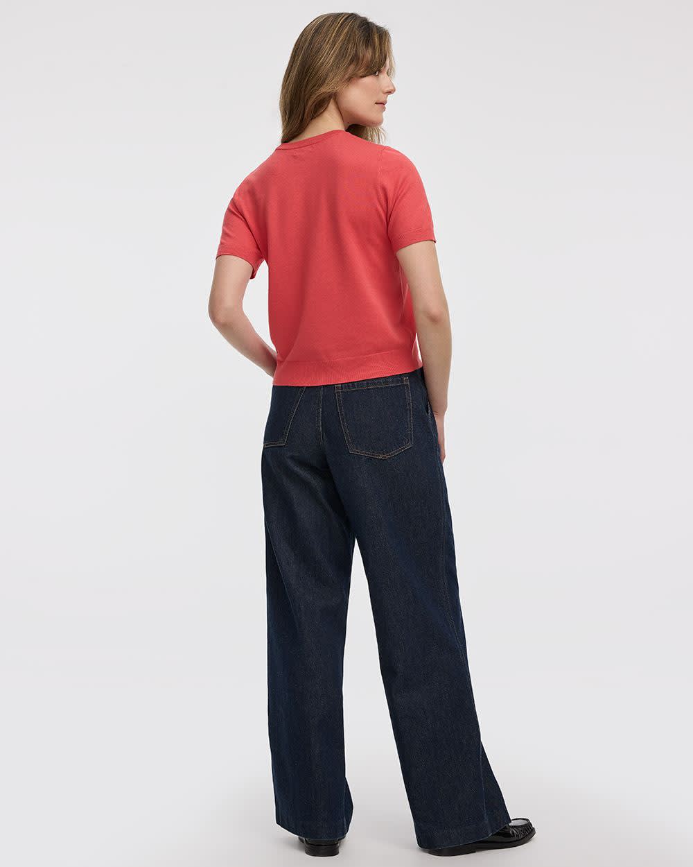 Crew-Neck Sweater Tee - R Essentials - Image 16