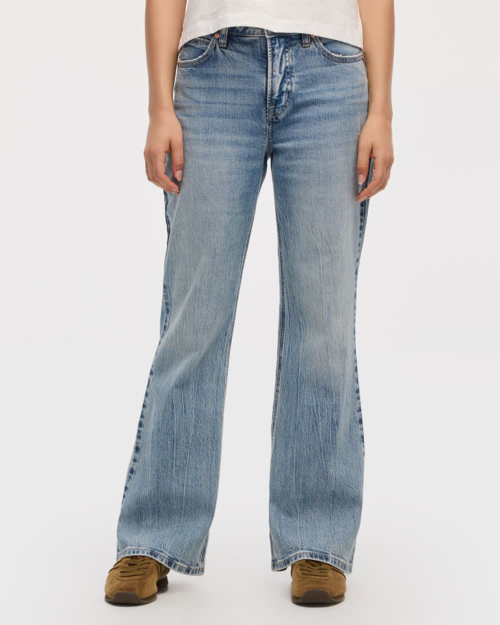 Flare-Leg Mid-Rise Jean - Image 2