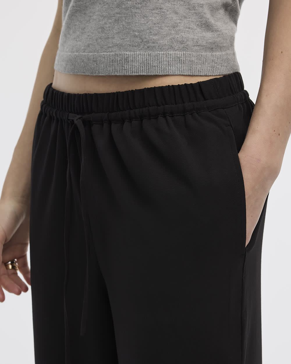 Wide-Leg High-Rise Pull-On Pant - The Timeless - Image 5