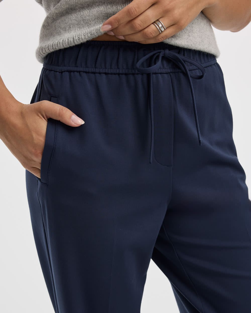Tapered-Leg High-Rise Pants - The Modern Stretch (R) - Image 10