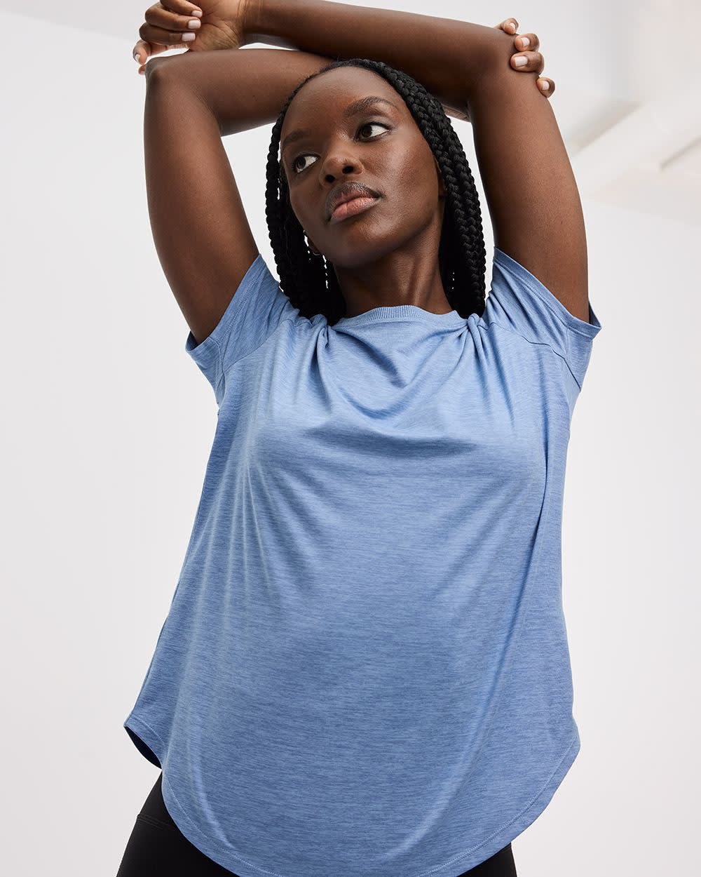 Short-Sleeve Crew-Neck Tee - DRY-LUX (R) Hyba Essentials - Image 3