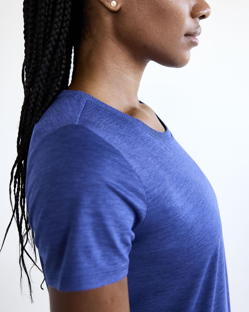 Short-Sleeve Crew-Neck Tee - DRY-LUX (R) Hyba Essentials - Image 29