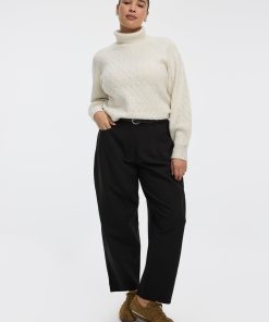 Mid-Rise Barrel Pants - Curvy Fit
