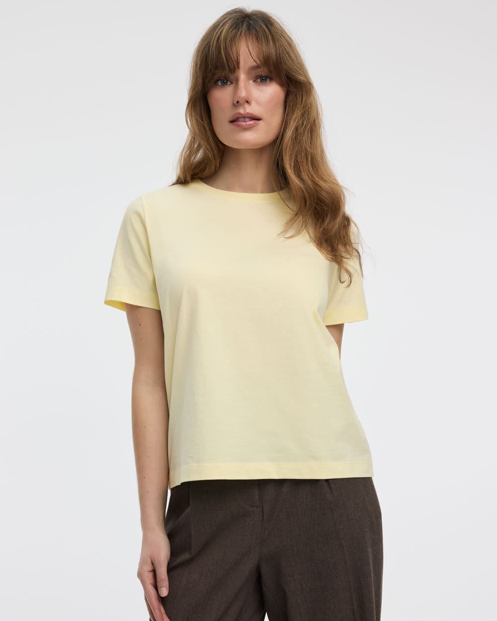 Boyfriend Crew-Neck T-Shirt - R Essentials - Image 13