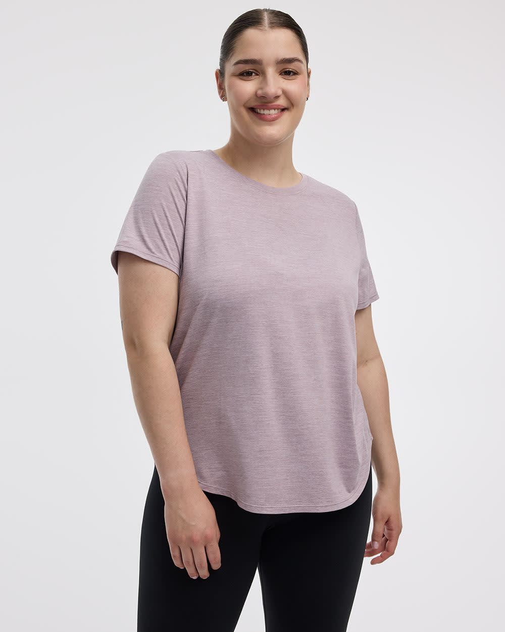 Short-Sleeve Crew-Neck Tee - DRY-LUX (R) Hyba Essentials - Image 11