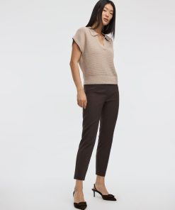 Slim-Leg High-Rise Ankle Pant - The Iconic (R)