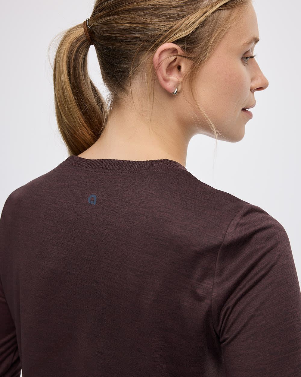 Long-Sleeve Crew-Neck T-Shirt - DRY-LUX (R) Hyba Essentials - Image 22