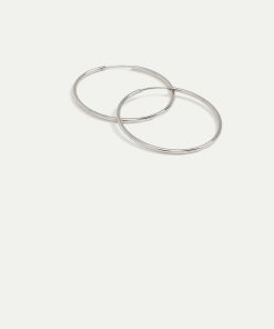 Stainless Steel Large Basic Hoops