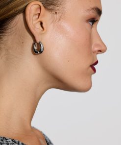 Chunky Oval Hoops