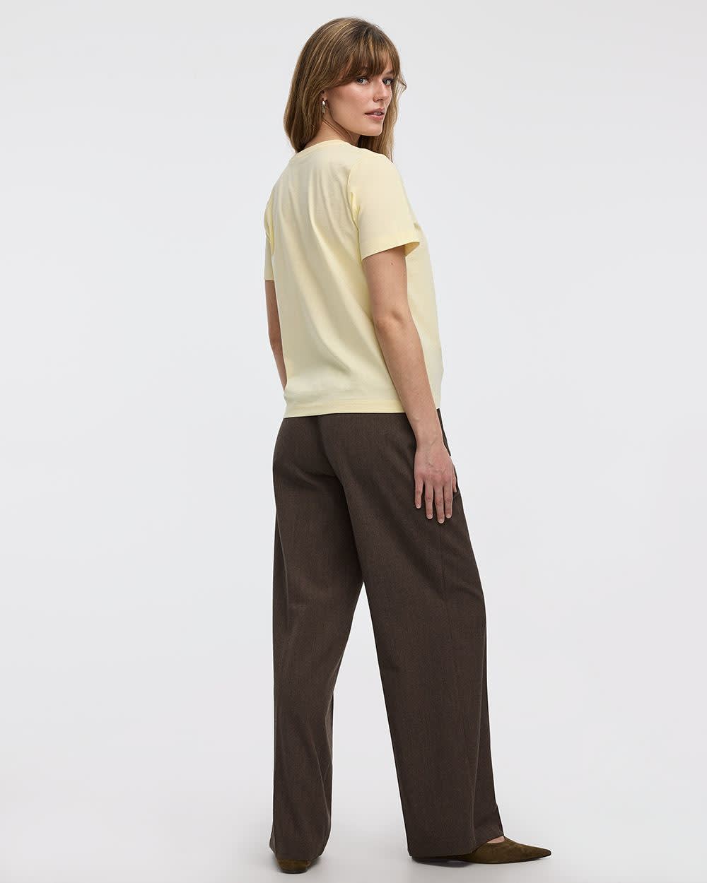 Boyfriend Crew-Neck T-Shirt - R Essentials - Image 14