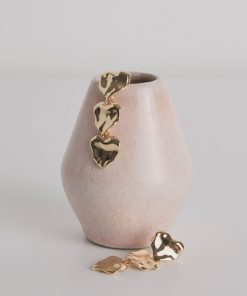 Heart-Pendant Earrings