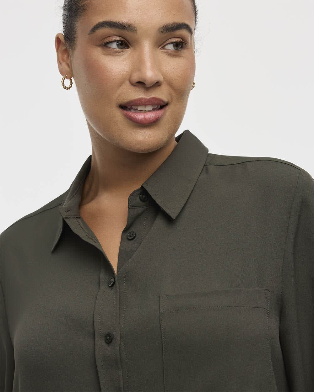 Long-Sleeve Blouse - R Essentials - Image 4