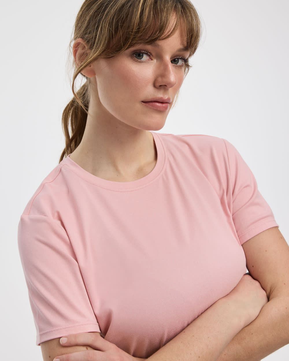 Crew-Neck Tee - DRY-LUX (R) Hyba Essentials - Image 26