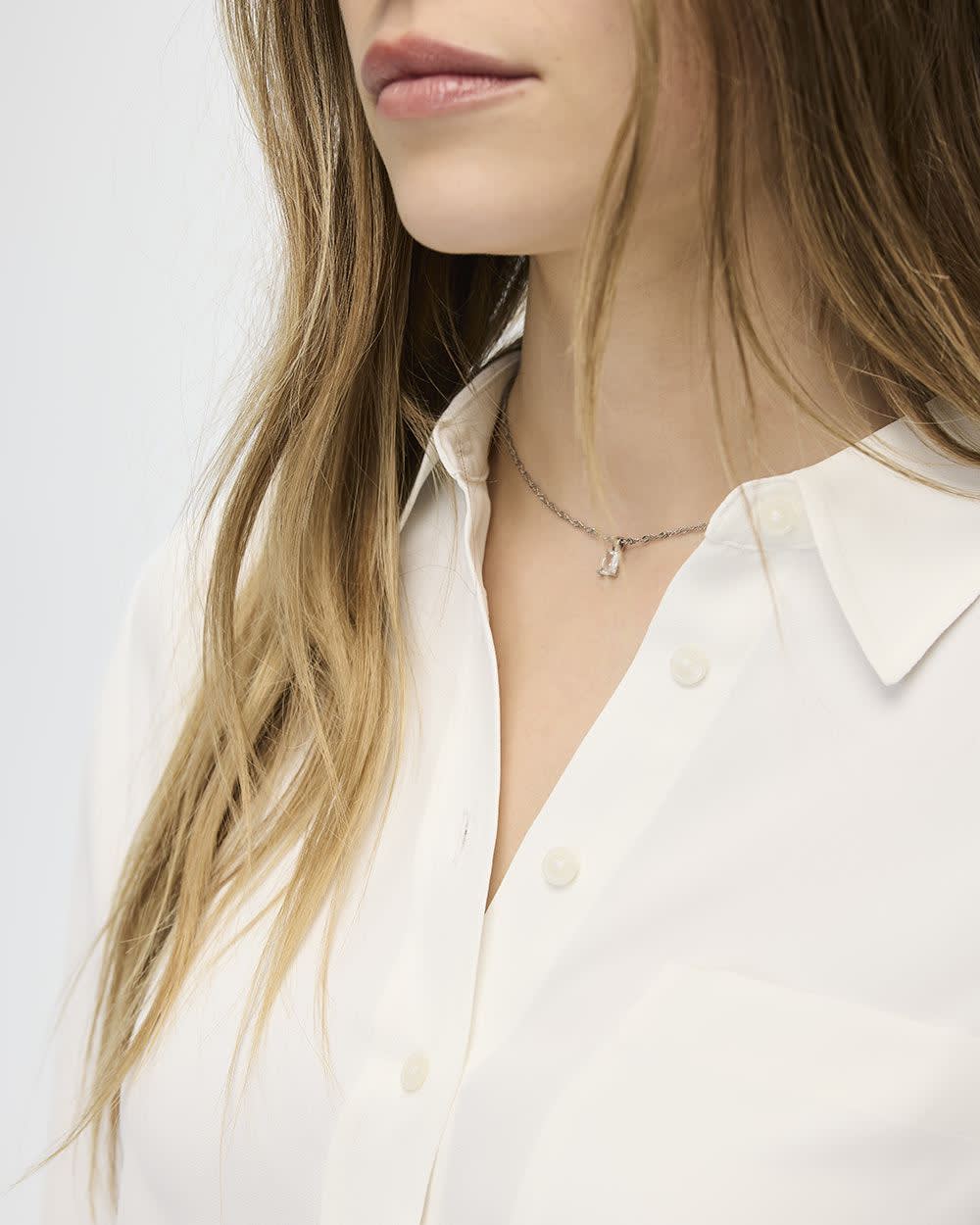 Long-Sleeve Blouse - R Essentials - Image 33
