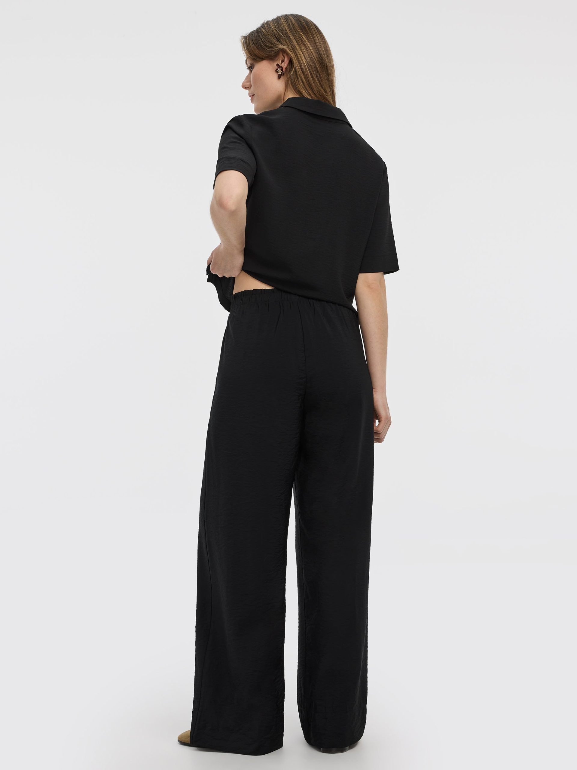 Wide-Leg High-Rise Pull-On Pant - Image 4