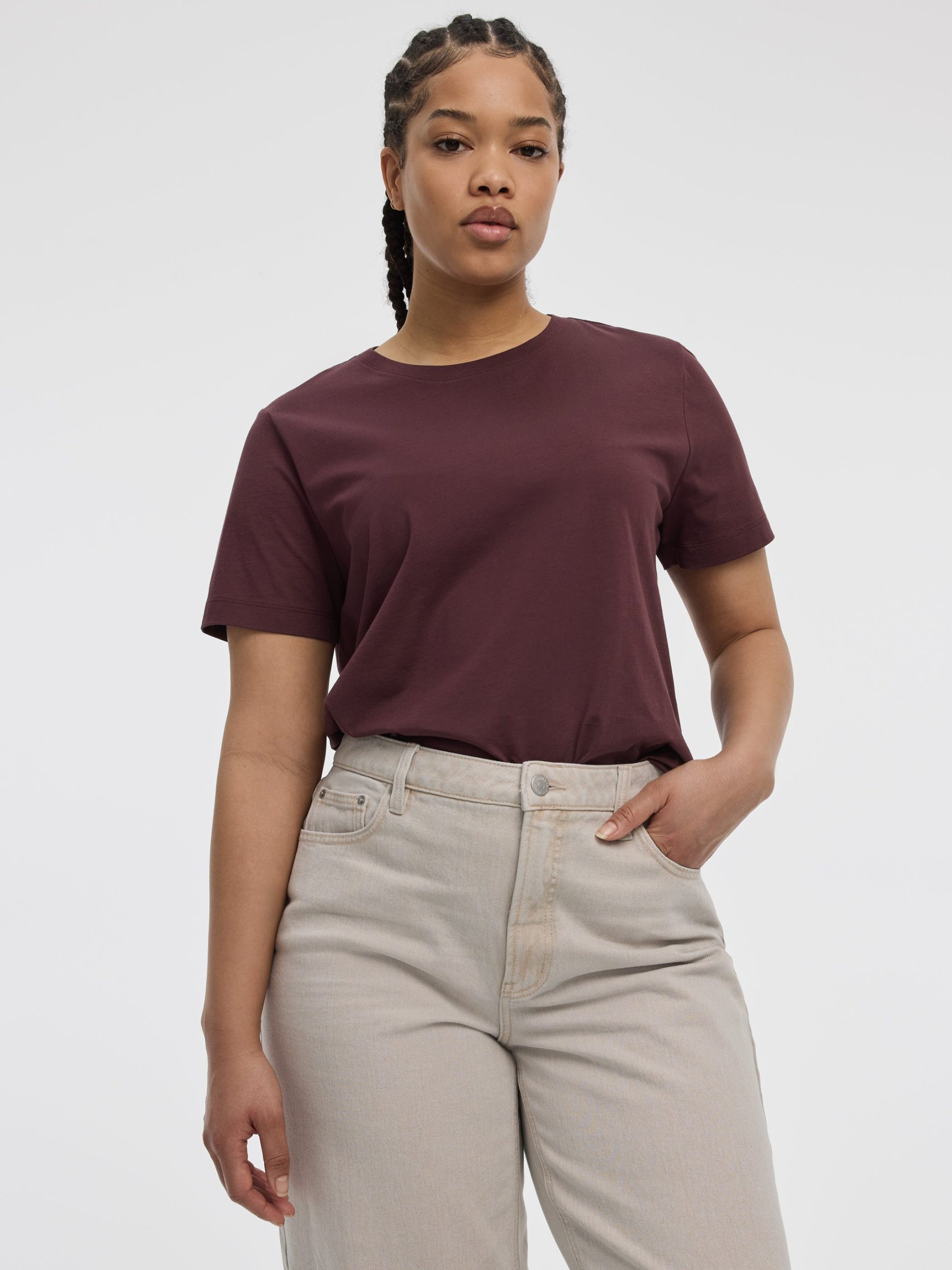 Boyfriend Crew-Neck T-Shirt - R Essentials - Image 17