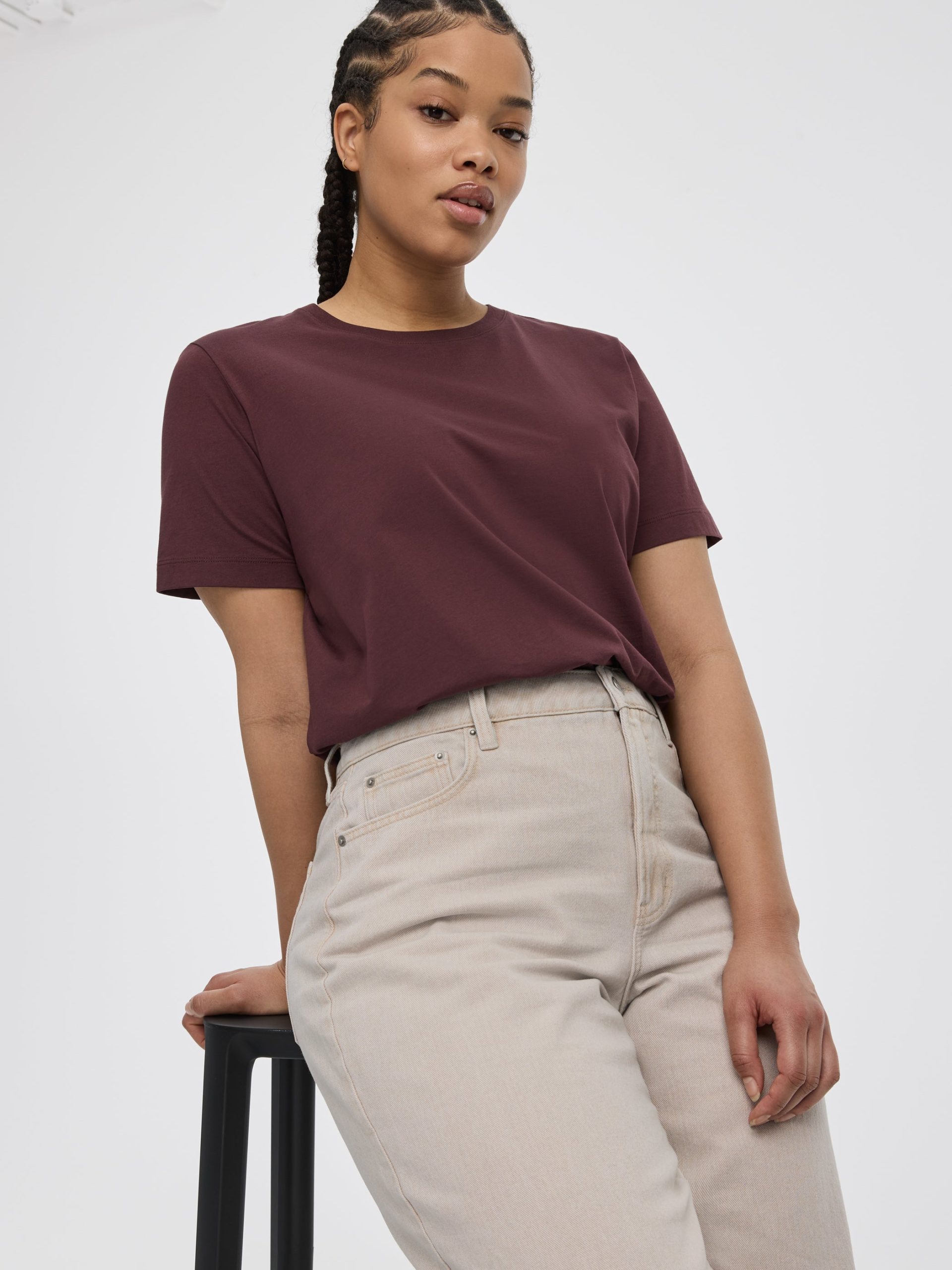 Boyfriend Crew-Neck T-Shirt - R Essentials - Image 19