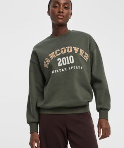 Fleece Crew-Neck Sweatshirt - Hyba