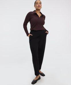 Slim-Leg High-Rise Pant - Curvy Fit