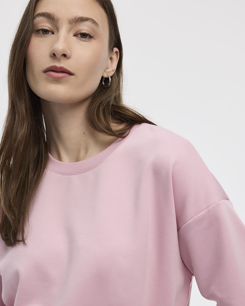 Long-Sleeve Crew-Neck Sweatshirt - R Essentials - Image 36