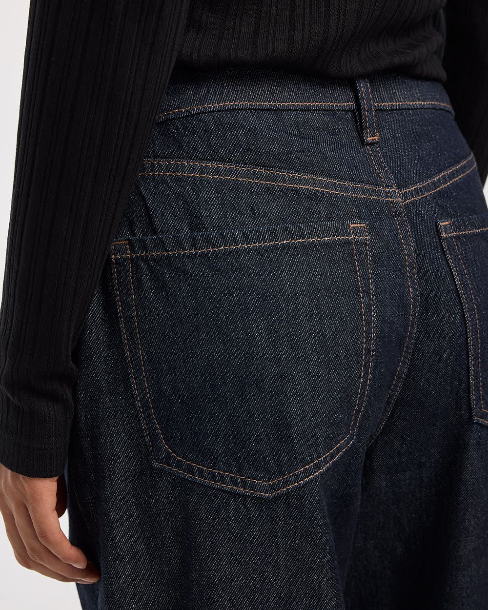 High-Rise Barrel Jeans - Image 17