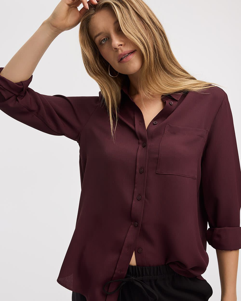 Long-Sleeve Blouse - R Essentials - Image 16