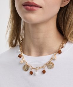 Long Necklace with Charms