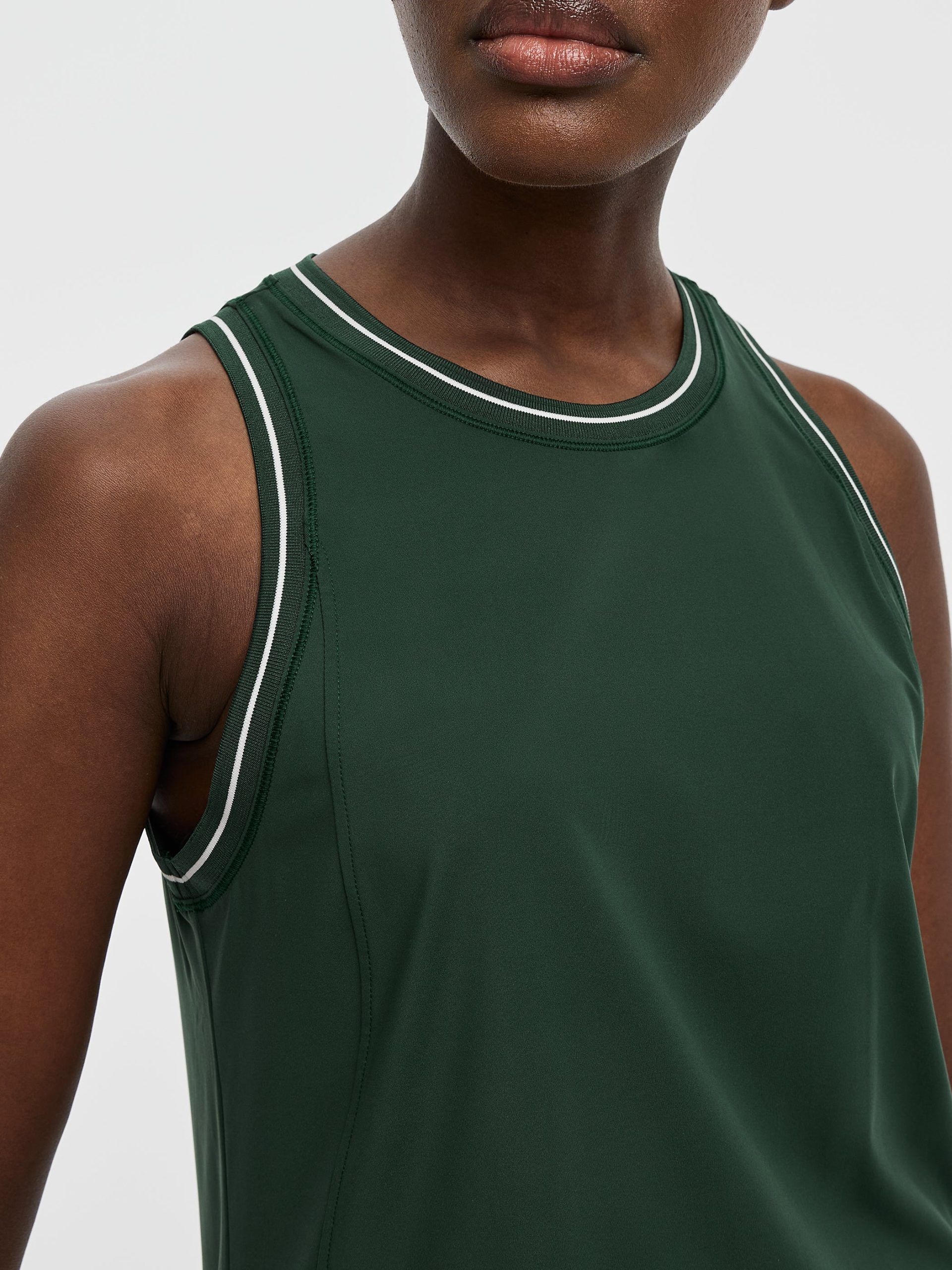 Sleeveless Crew-Neck Dress - Hyba - Image 6