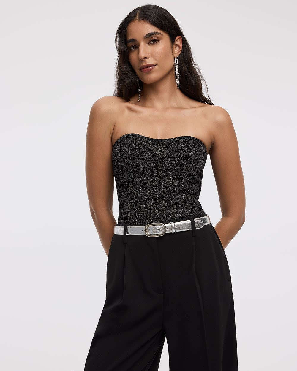 Metallic Tube Top - Image 4