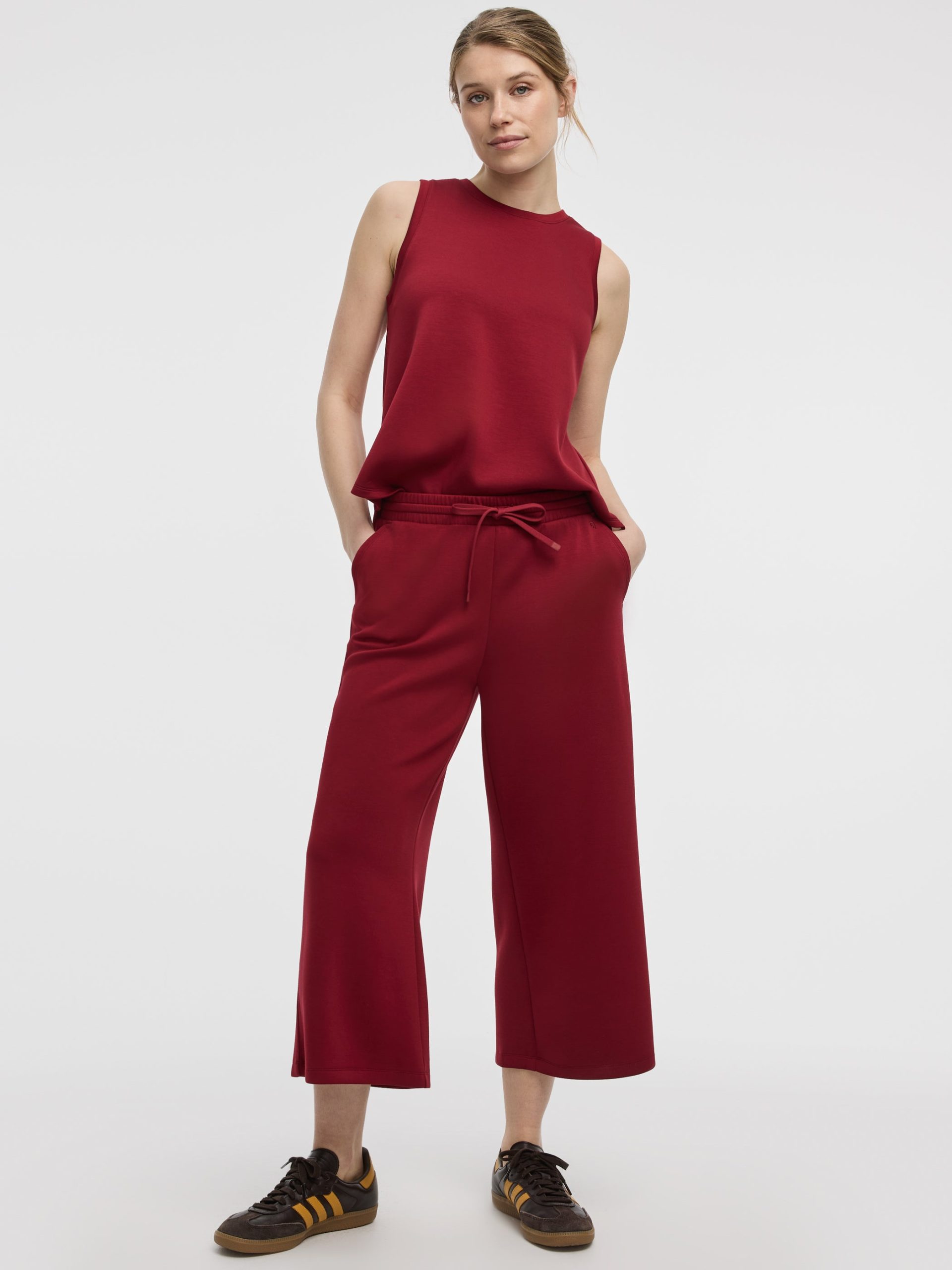 Cropped Wide-Leg Pants - HYLUX Hyba - Image 19