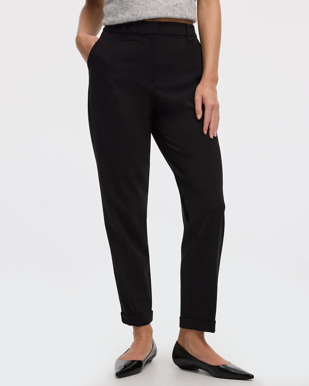 Tapered-Leg High-Rise Pant - The Timeless - Image 3