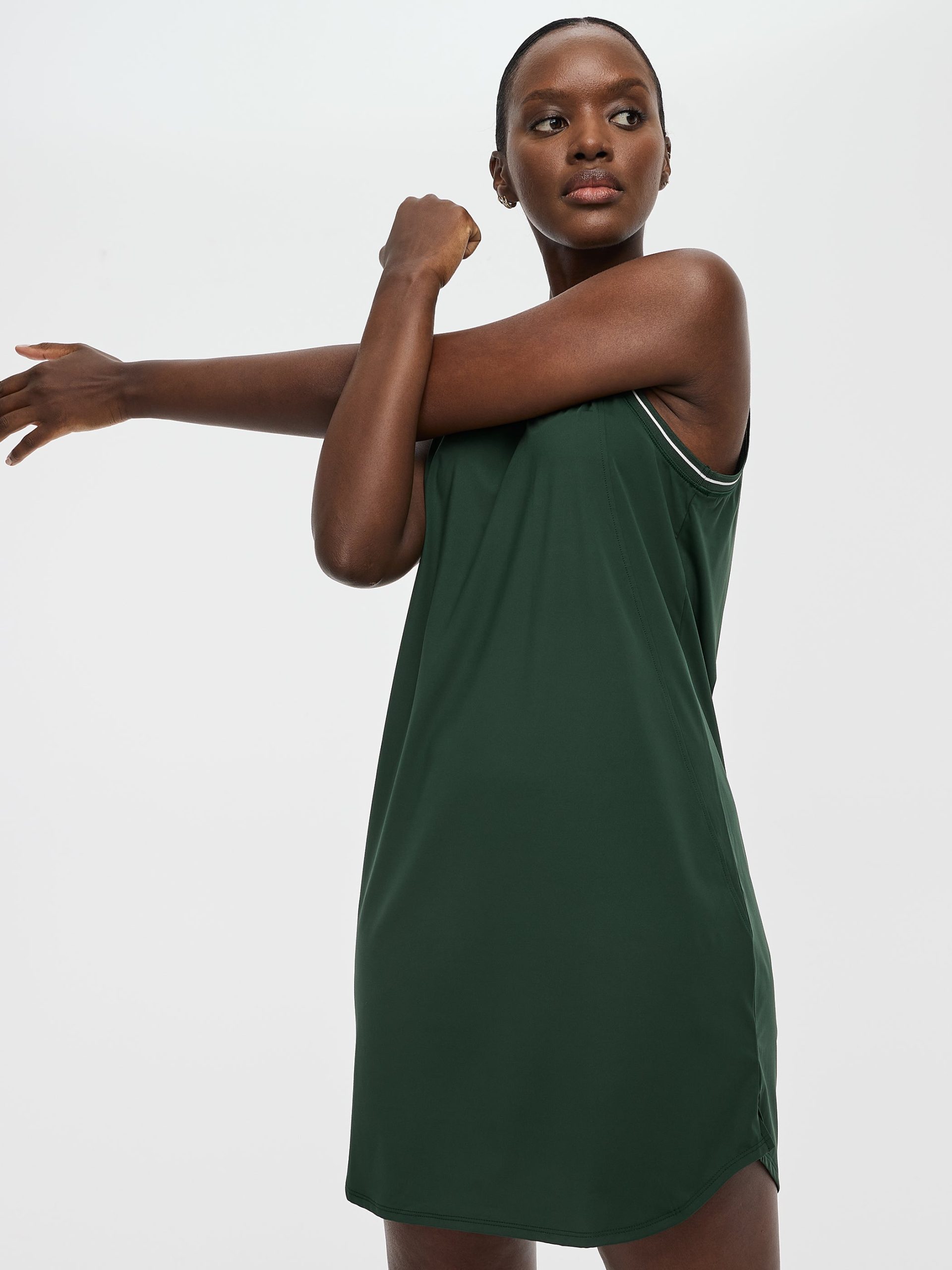 Sleeveless Crew-Neck Dress - Hyba - Image 8