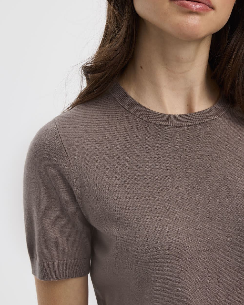 Crew-Neck Sweater Tee - R Essentials - Image 25