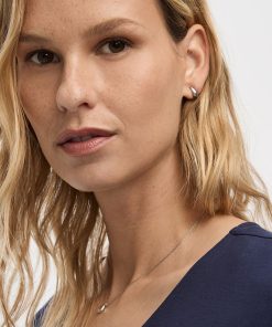 Stainless Steel Teardrop Earrings - 2 Pairs