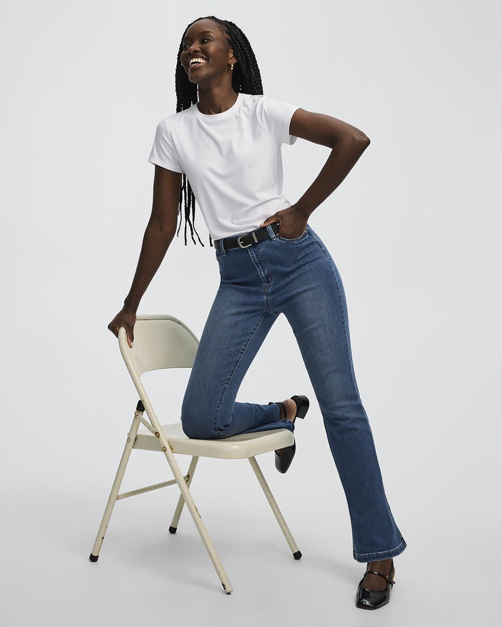 Boot-Leg Mid-Rise Jean - Image 8