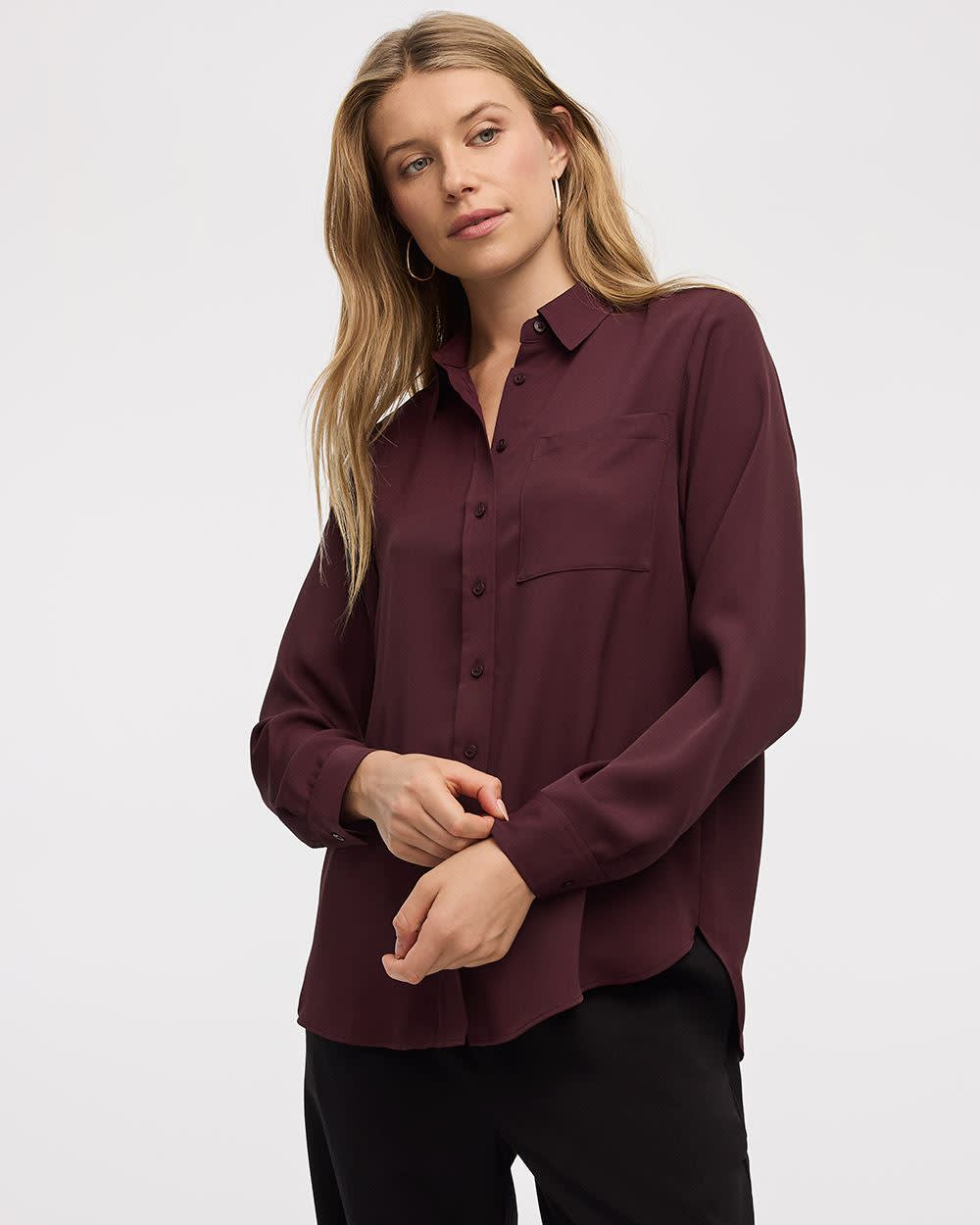 Long-Sleeve Blouse - R Essentials - Image 14
