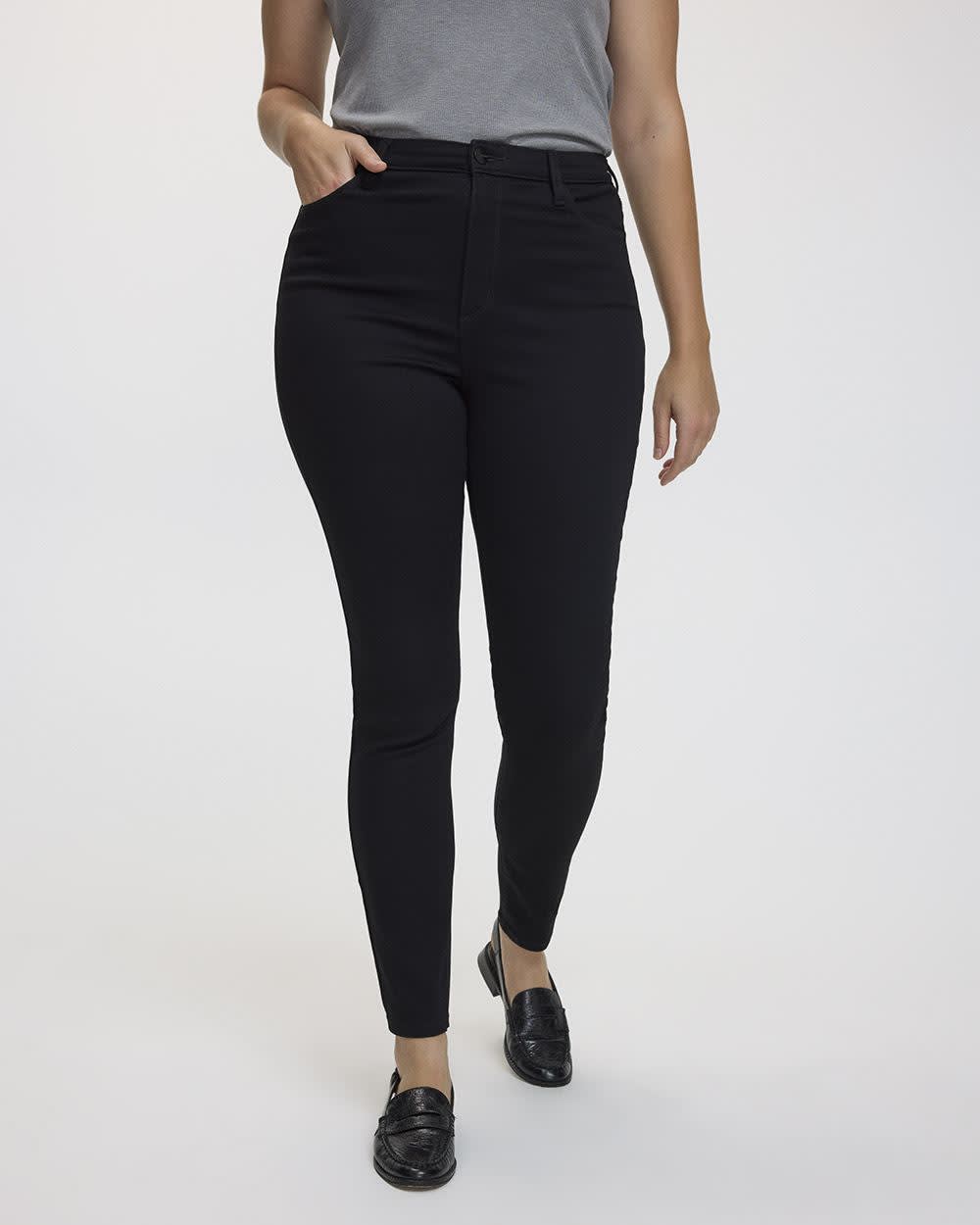 Skinny-Leg High-Rise Jean - The Signature (R) - Curvy Fit - Image 3