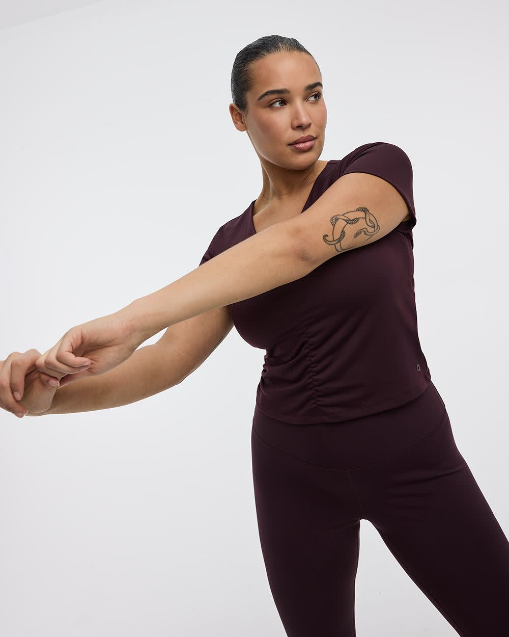 Ruched Tee - PULSE (R) Hyba - Image 3