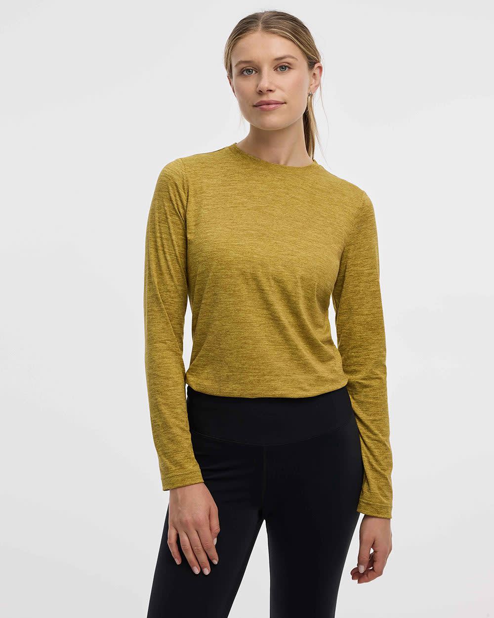 Long-Sleeve Crew-Neck T-Shirt - DRY-LUX (R) Hyba Essentials - Image 8