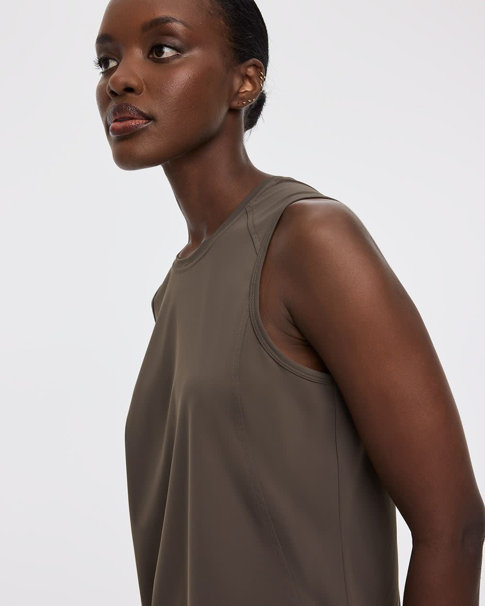 Sleeveless Crew-Neck Dress - Hyba - Image 9