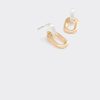 Two-Tone Link Earrings