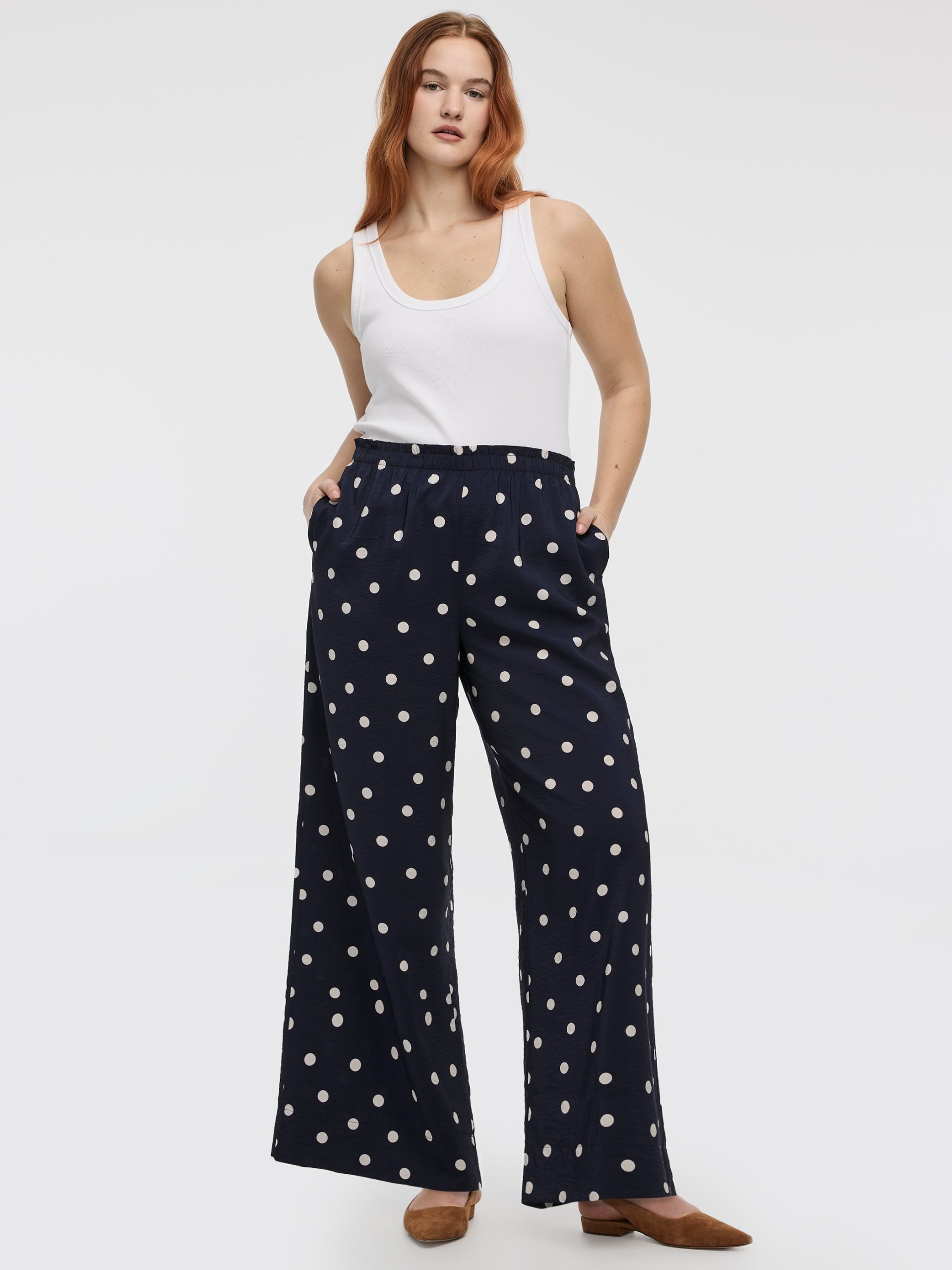 Wide-Leg High-Rise Pull-On Pant - Image 11